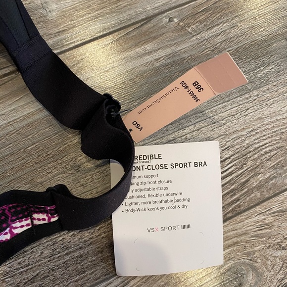 Victoria’s Secret VSX Sport Bra - Front Closure (Size 36B) - Picture 5 of 7